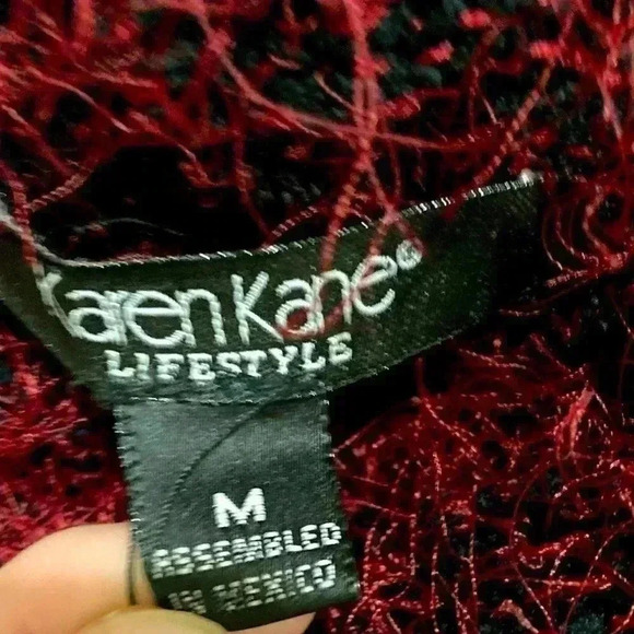 Karen Kane Women’s Top Knit Blouse Sleeveless - Picture 4 of 5